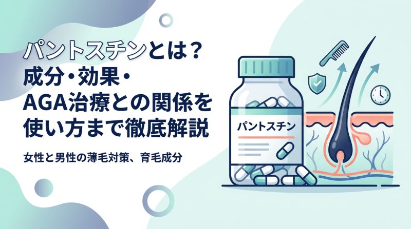 パントスチン - パントスチンとは何か｜薄毛への効果と使い方を解説