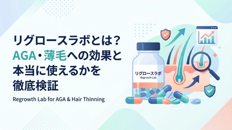リグロースラボ - リグロースラボとは何か|成分・効果・AGAへの使い方を解説