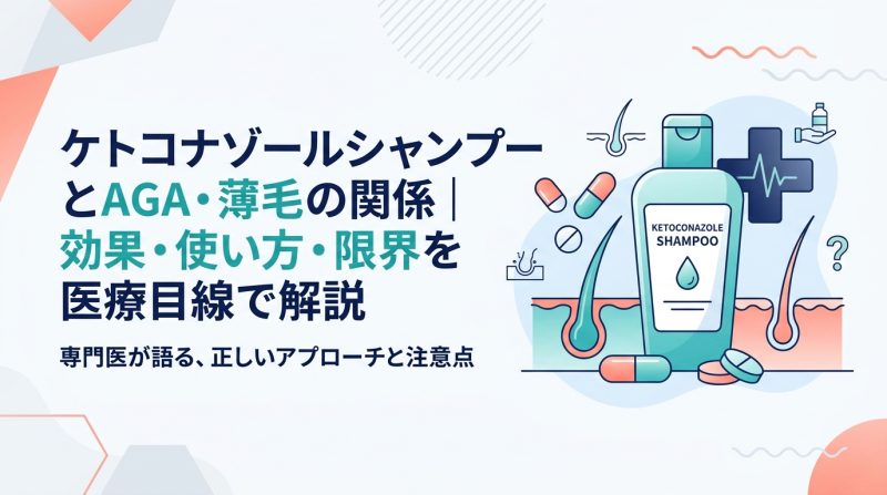 ケトコナゾールシャンプー - ケトコナゾールシャンプーとは？AGA・薄毛への効果と使い方を解説