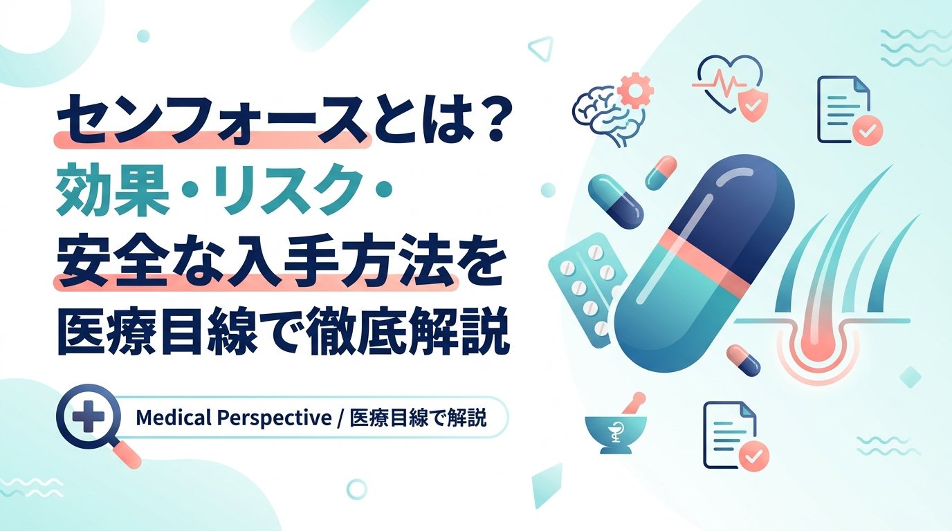 センフォース - センフォースとは何か｜ED治療薬の仕組みと選び方を解説