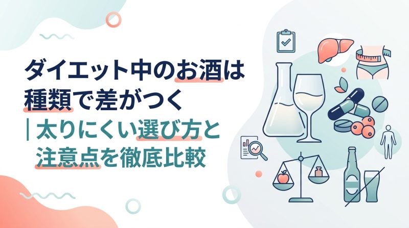 ダイエット お 酒 種類 - お酒を飲みながら痩せたい人必見｜種類別カロリー・太りやすさを完全比較