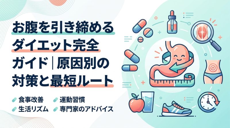 ダイエット お腹 引き締め - お腹を本気で引き締めたい人へ｜原因別アプローチと最速ルートを徹底解説