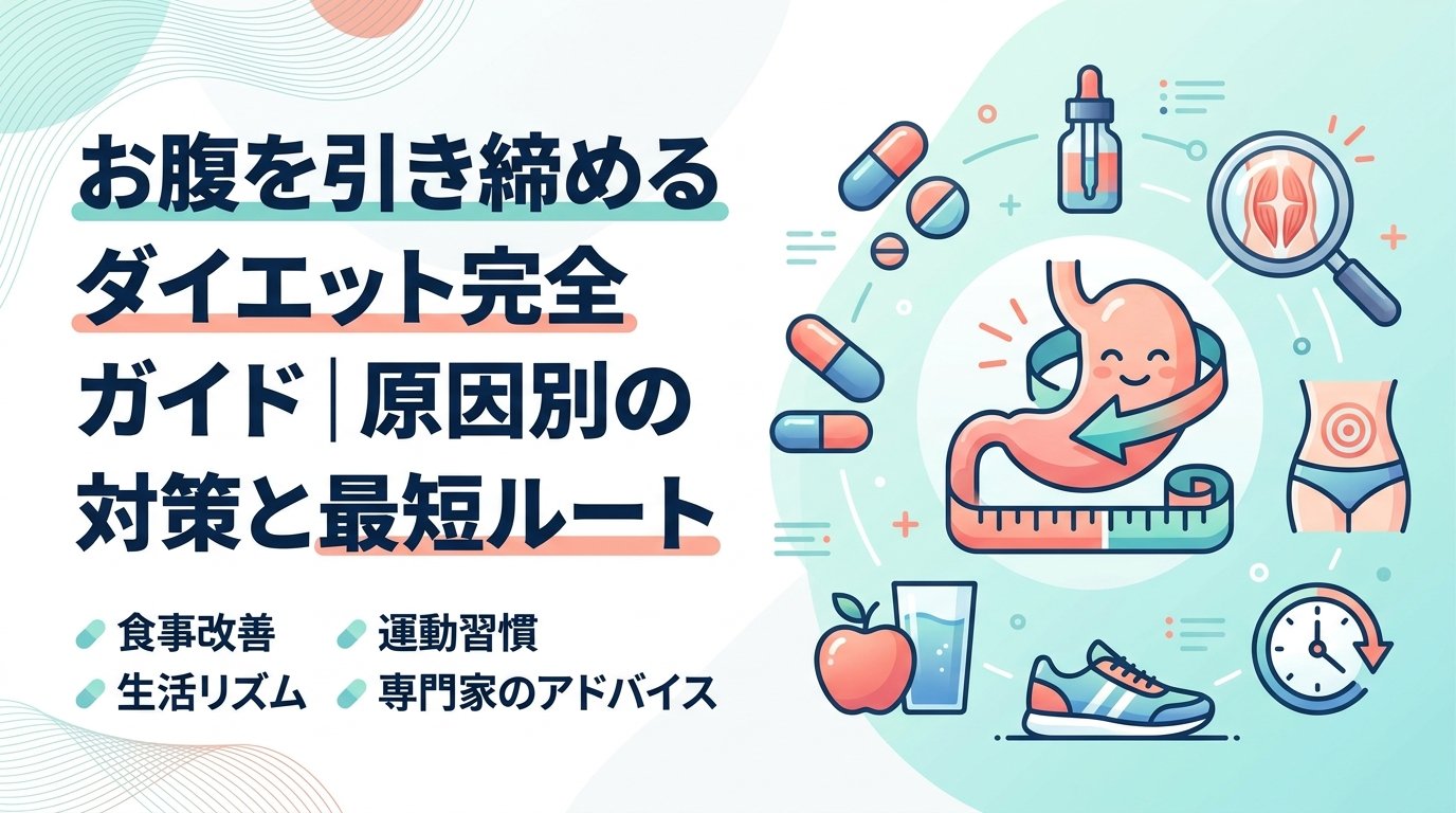 ダイエット お腹 引き締め - お腹を本気で引き締めたい人へ｜原因別アプローチと最速ルートを徹底解説