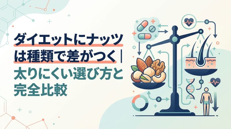 ダイエット ナッツ 種類 - ダイエットにおすすめのナッツ種類を徹底比較｜太らない選び方と食べ方の正解