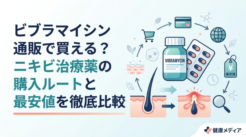 ビブラマイシン 通販 - ビブラマイシン通販で買える?効果・仕組み・入手方法を整理