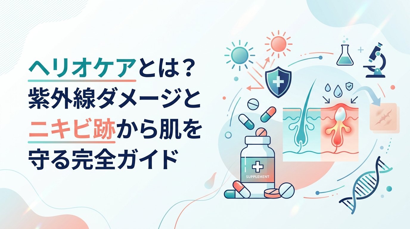 ヘリオケア - ヘリオケアとは何か｜日焼け止め成分の効果と使い方を解説