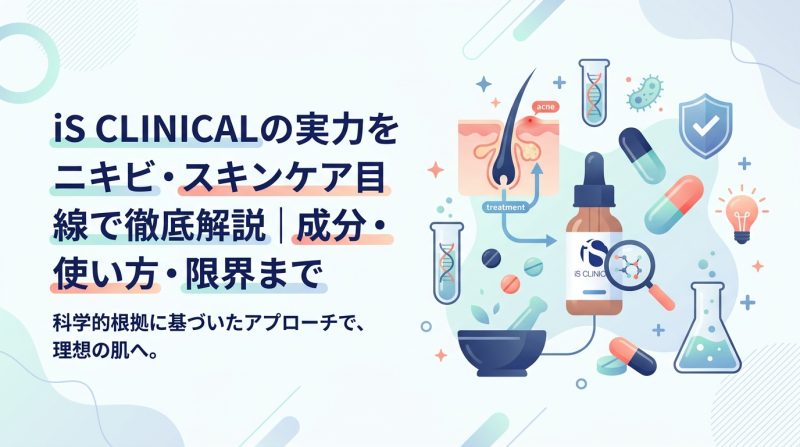 iS CLINICAL - iS CLINICALとは何か|ニキビ肌に使える理由と選び方