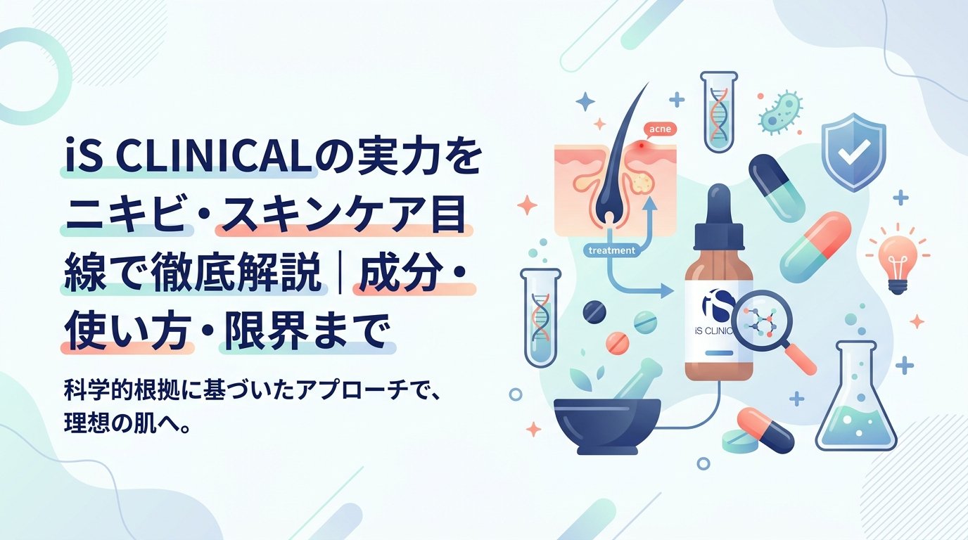 iS CLINICAL - iS CLINICALとは何か｜ニキビ肌に使える理由と選び方