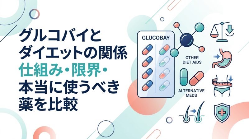 グルコバイ - グルコバイとダイエット｜仕組み・効果・より良い選択肢を解説