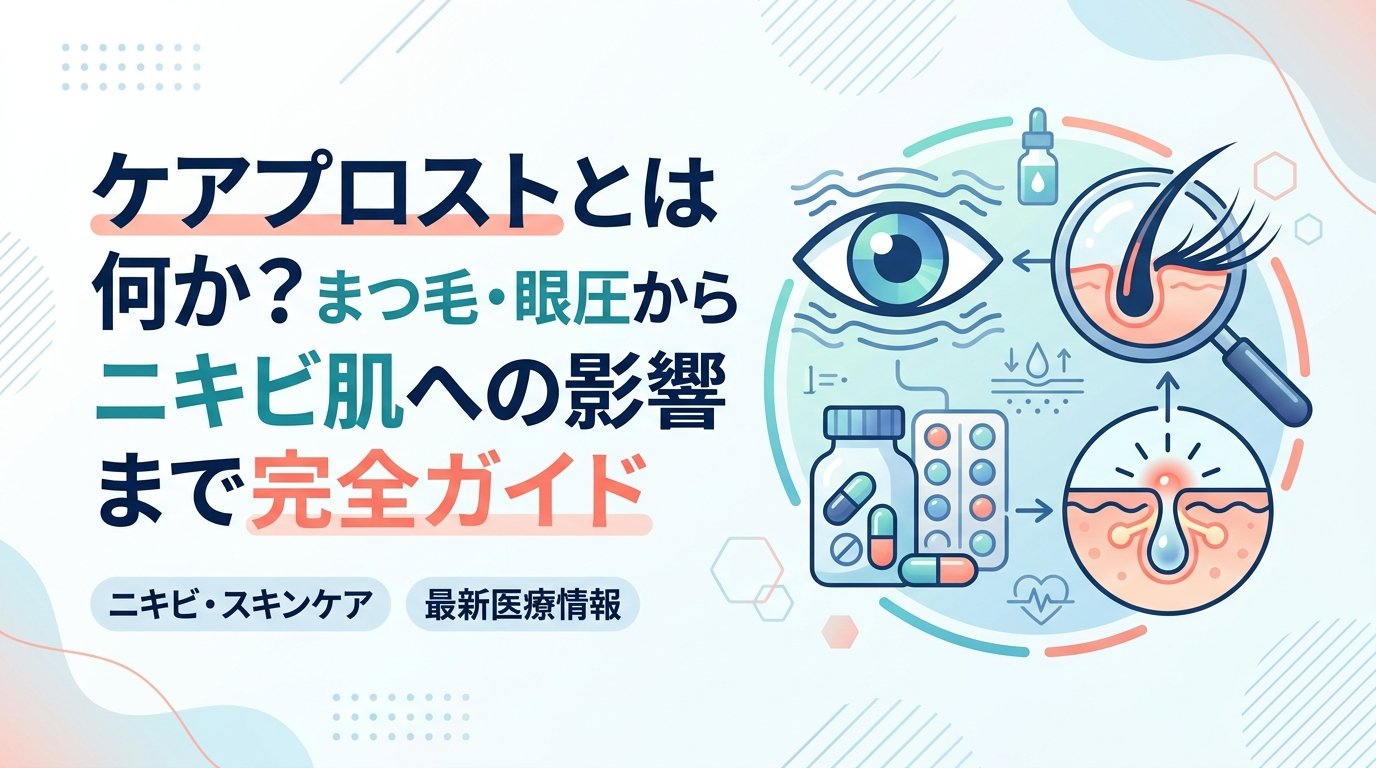 ケアプロスト - ケアプロストとは何か｜成分・効果・使い方と注意点を解説