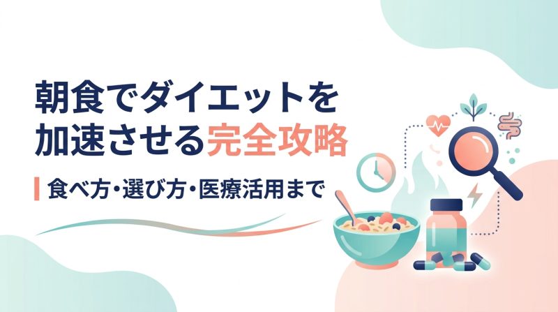 ダイエット 朝食 - 朝食を味方につけるダイエット術｜食べ方・選び方・医療活用まで完全解説