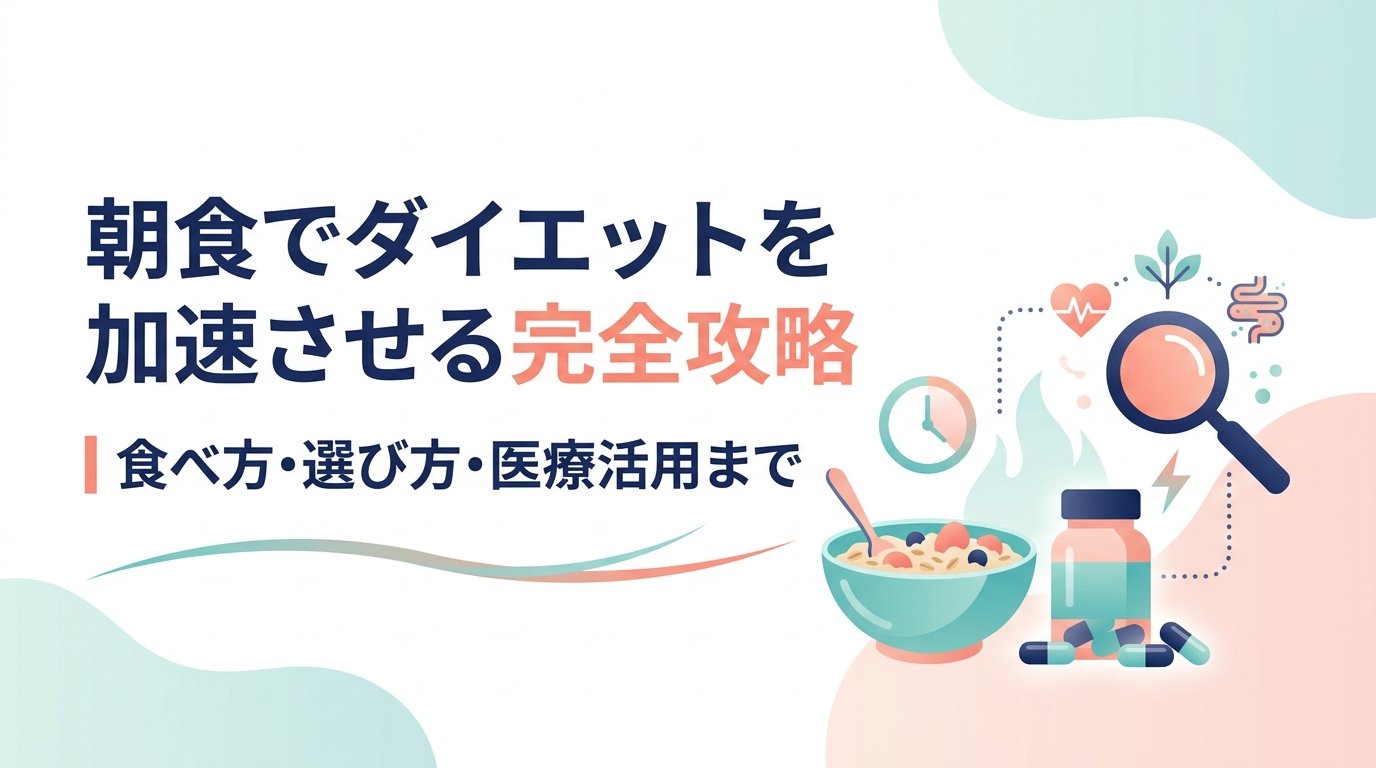 ダイエット 朝食 - 朝食を味方につけるダイエット術｜食べ方・選び方・医療活用まで完全解説