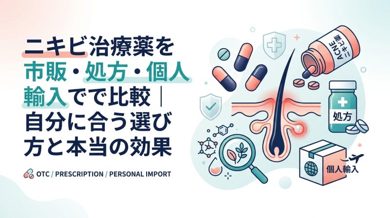 ニキビ 治療 薬 市販 - ニキビ治療薬を市販・個人輸入・クリニックで選ぶ完全ガイド2025