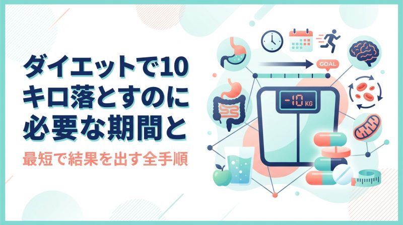 ダイエット 10 キロ 期間 - ダイエットで10キロ痩せるのに必要な期間と確実に落とす全手順