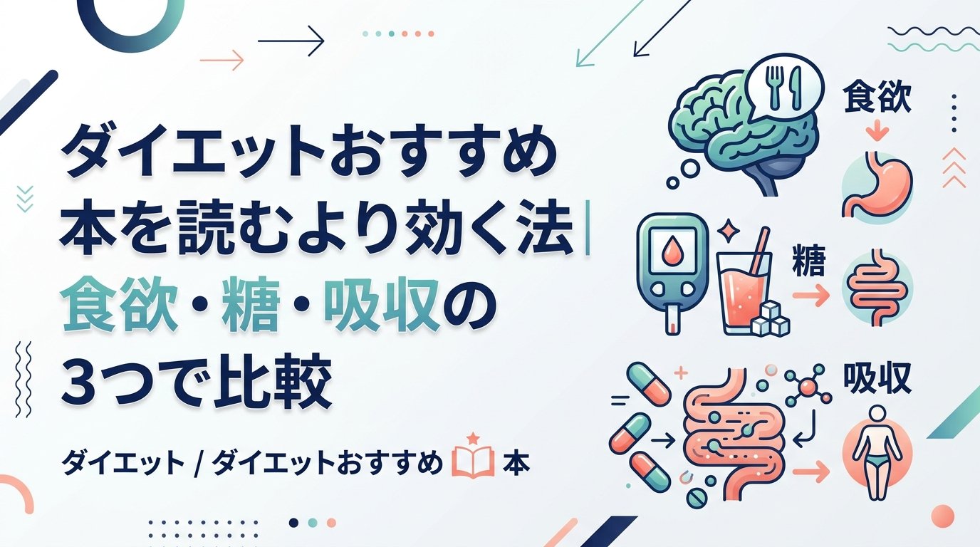 ダイエット おすすめ 本 - ダイエットおすすめ本を読んでも痩せない理由と本当に効く3つの解決策