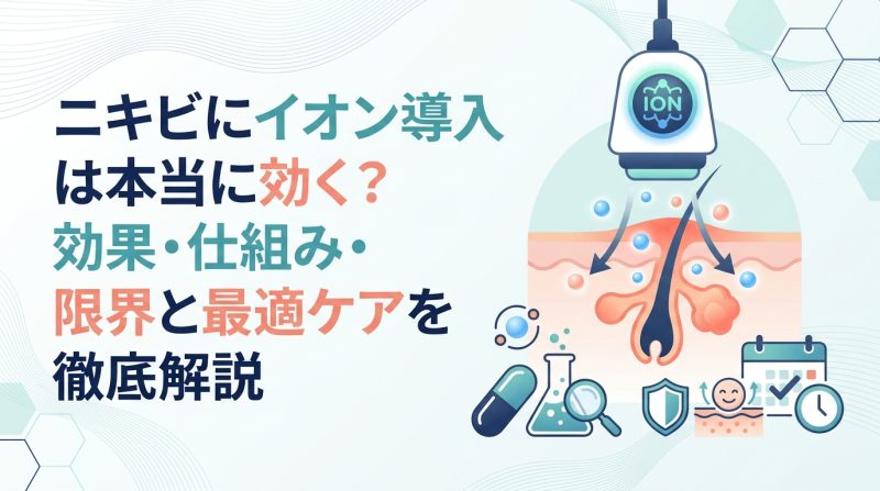 ニキビ イオン 導入 効果 - ニキビにイオン導入は効果ある？仕組みと限界・本当に治す方法まで徹底解説